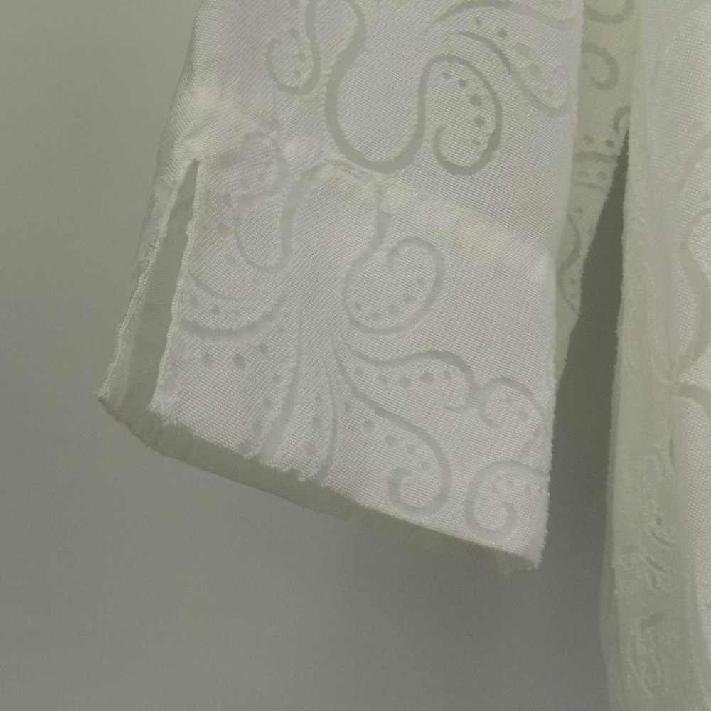 Alfred Dunner Button Front Sheer Top Built-In Tank Top Size 16 NWT - Picture 2 of 9